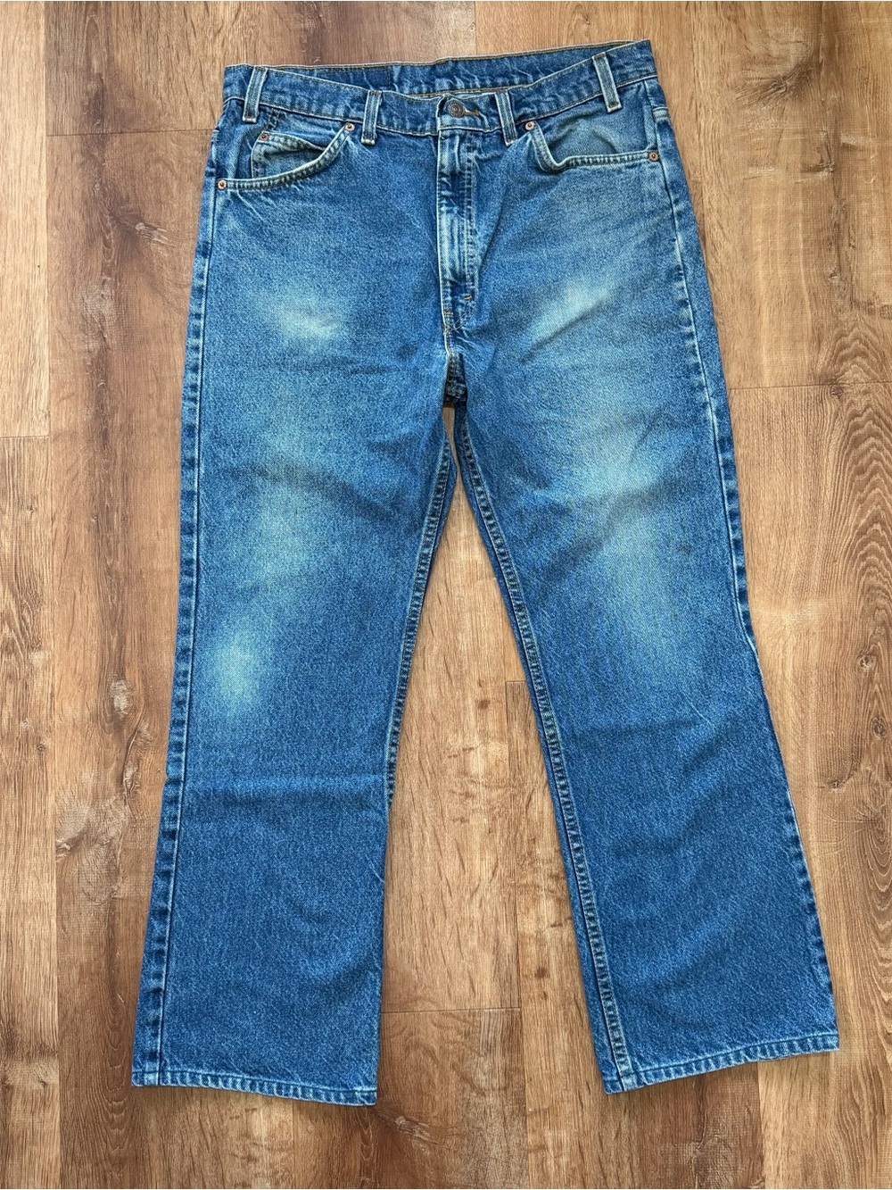 Vintage Levi’s 517 Jeans Mens 36x32 (fits 34x28) Bootcut Orange Tab Made in USA